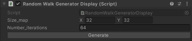 Example of a button in the unity editor made from a custom editor script